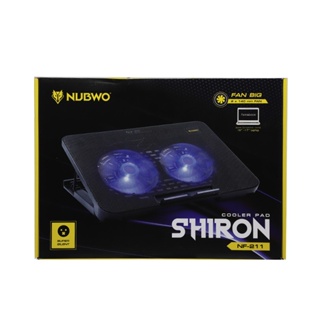 ภาพขนาดย่อของภาพหน้าปกสินค้าNUBWO Cooler Pad NF211 Shiron (2 Fan) Black จากร้าน advice_officialshop บน Shopee ภาพที่ 4