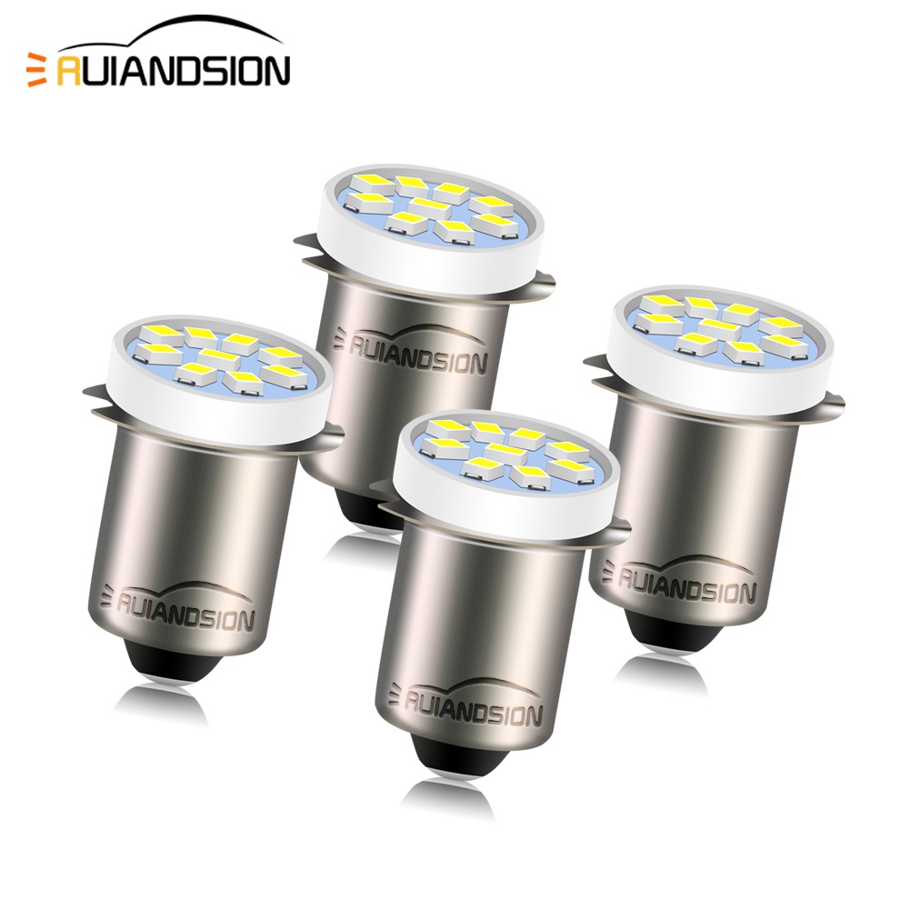 Ampoules LED Miniature Culot E10 3V/4.5V/6V/12V - Blanc Chaud 3000K, Marque Ruiandsion, Neuves
