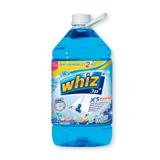 Whiz X5 Floor Cleaner Blue 5200 ml.วิซ น้ำยาถูพื้น สูตรเข้มข้นX5 กลิ่นเฟรช ขนาด 5200 มล.
รหัสสินค้าatt0020ee