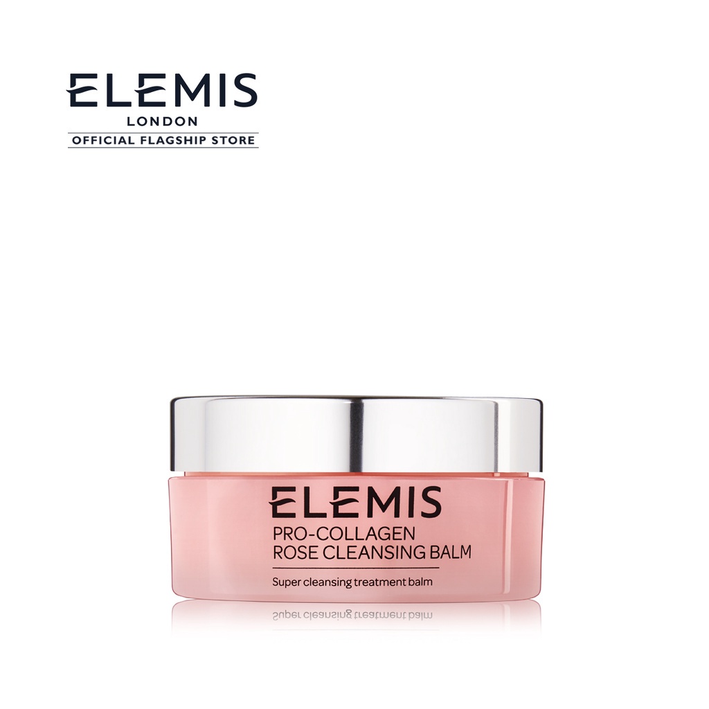 ภาพหน้าปกสินค้าElemis Pro-Collagen Rose Cleansing Balm 100 g. เอเลมิส โปร คอลลาเจน โรส เคล็นซิ่ง บาล์ม (ทำความสะอาดเครื่องสำอาง)