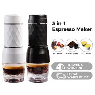 ภาพหน้าปกสินค้าHibrew เครื่องชงกาแฟเอสเพรสโซ่แบบพกพา 3 in 1 สําหรับ Nespresso แคปซูลกาแฟและผงกาแฟ ซึ่งคุณอาจชอบราคาและรีวิวของสินค้านี้