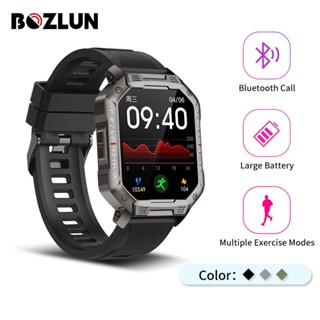 Bozlun นาฬิกาข้อมืออัจฉริยะ วัดอัตราการเต้นของหัวใจ ความคมชัดสูง หน้าจอขนาดใหญ่ 1.83 นิ้ว