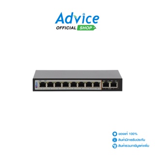 WATASHI  Switching Hub 8 Port WSC082 (7,8 POE,+2 Uplink)