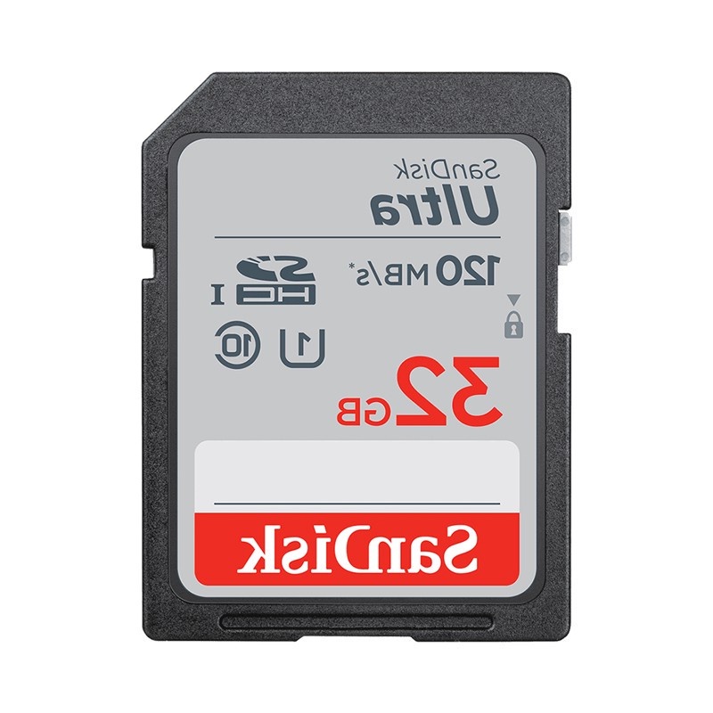 ภาพหน้าปกสินค้าSANDISK 32GB SD Card Ultra SDSDUN4-032G-GN6IN (120MB/s,) จากร้าน advice_officialshop บน Shopee