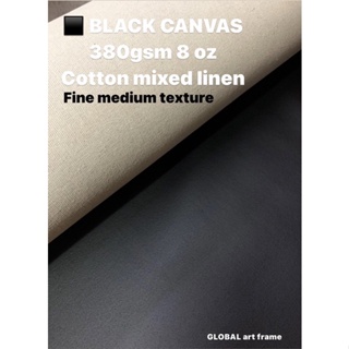 เฟรมผ้าใบวาดรูป สีดำBlack Canvas Professional Standard