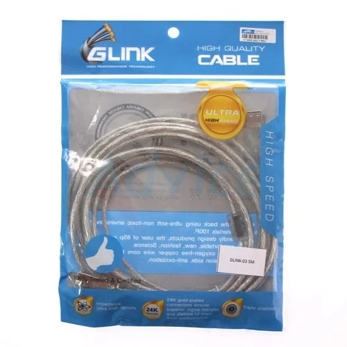 glink-cable-extension-usb2-m-f-5m-สายใส-a0065794