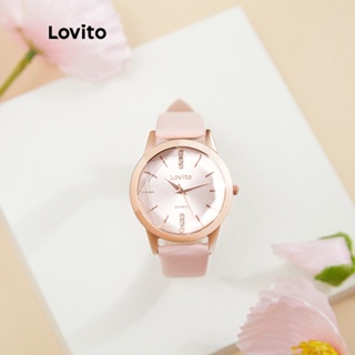 ภาพหน้าปกสินค้าLovito นาฬิกาข้อมือควอตซ์ ประดับไรน์สโตน สไตล์ลำลอง L004011 (สีชมพู) ซึ่งคุณอาจชอบราคาและรีวิวของสินค้านี้