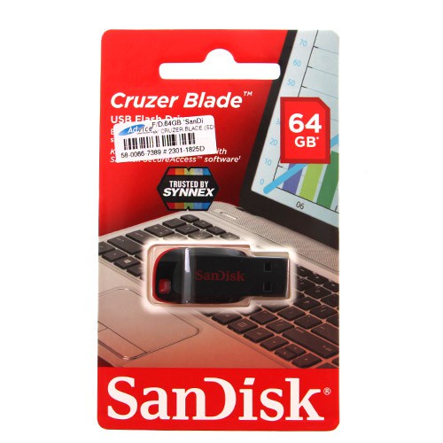 sandisk-flash-drive-แฟลชไดร์ฟ-64gb-sdcz50-cruzer-spark