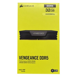 Corsair VENGEANCE 32GB (2 x 16GB) DDR5 DRAM 6400MHz C32 Memory Kit (Black)‎