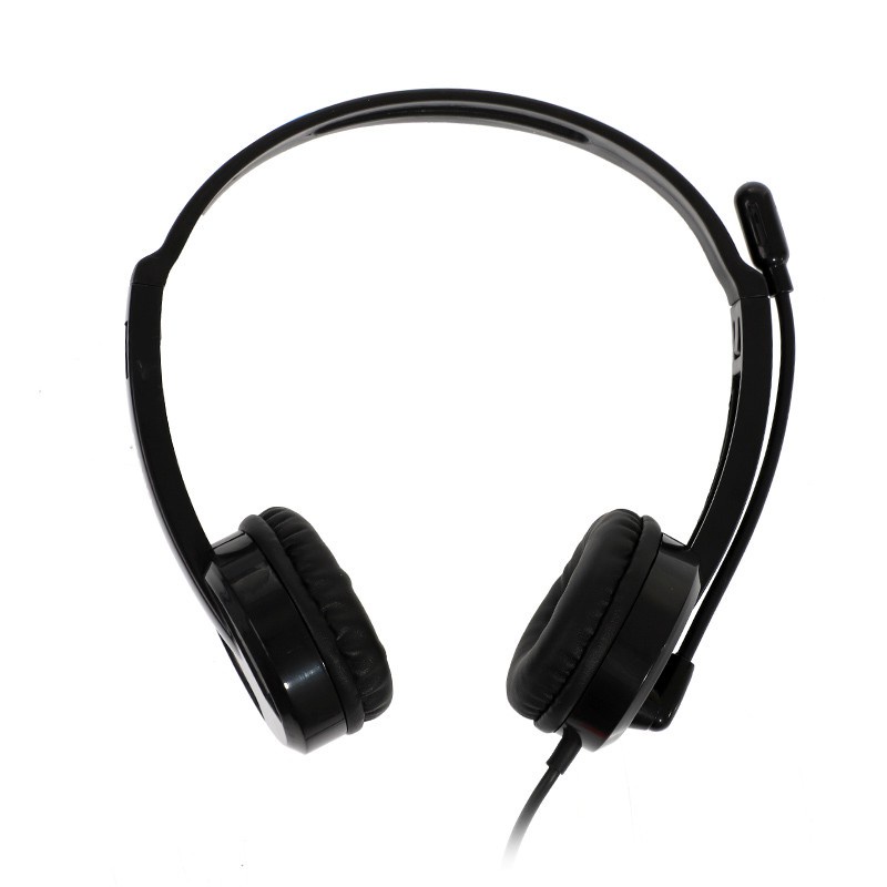 rapoo-หูฟัง-headset-h100-black