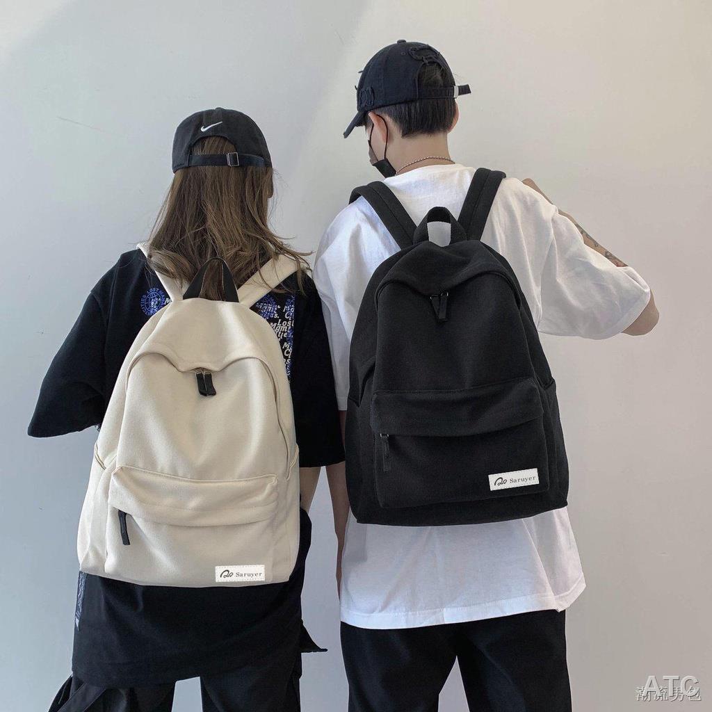 atc-กระเป๋านักเรียนนักเรียนหญิงเวอร์ชั่นเกาหลีของกระเป๋าเป้สะพายหลังฮาราจูกุผู้ชายแฟชั่นที่เรียบง่ายทุกการแข่งขันวิทยาเข