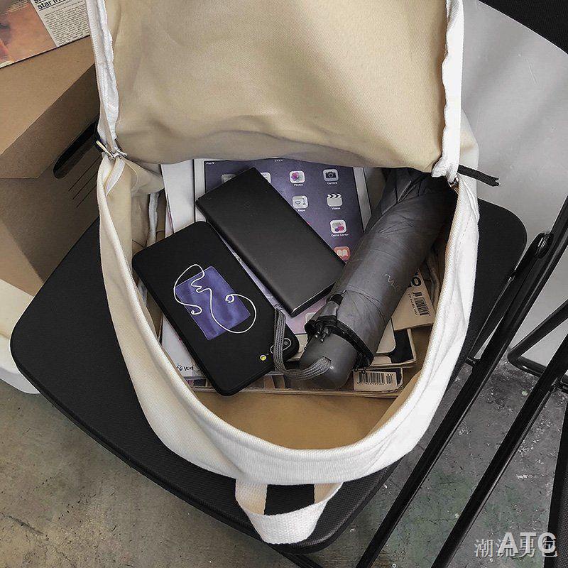 atc-กระเป๋านักเรียนนักเรียนหญิงเวอร์ชั่นเกาหลีของกระเป๋าเป้สะพายหลังฮาราจูกุผู้ชายแฟชั่นที่เรียบง่ายทุกการแข่งขันวิทยาเข