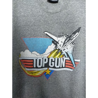 เสื้อยืด มือสอง ลายภาพยนตร์ Top Gun อก 44 ยาว 27