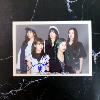 การ์ด SSR ลายเซ็น Marmink จาก indy camp concert ( มามิ้งค์ cgm48 SR Card )