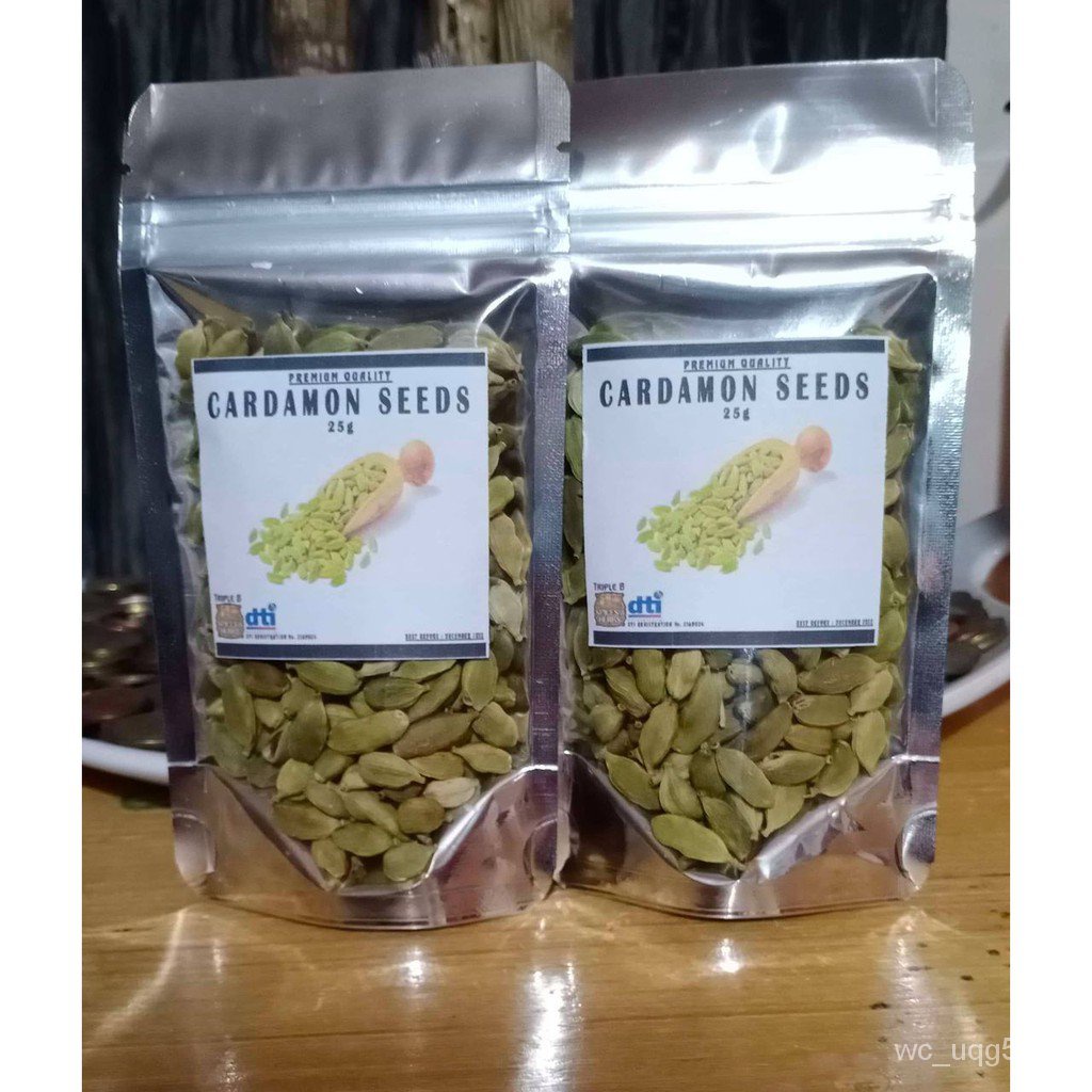 BUY 1 TAKE 1 Green Cardamon Seeds / Whole Cardamom Pods / 25grams