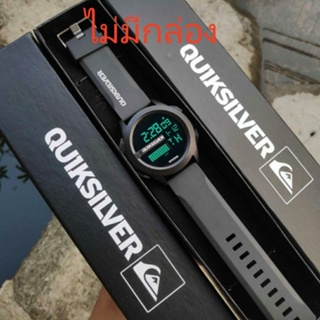 สินค้า Quiksilver นาฬิกาข้อมือดิจิทัล กันน้ํา ไม่มีกล่อง สําหรับผู้ชาย （ไม่มีกล่อง）