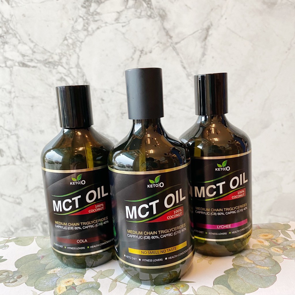 ภาพหน้าปกสินค้าKeto O MCT Oil C8:C10 100% coconut keto diet เอ็มซีที ออยล์ คีโต โอ เป็นแหล่งพลังงานที่ดี ทานง่าย ประโยชน์เยอะ 300ml