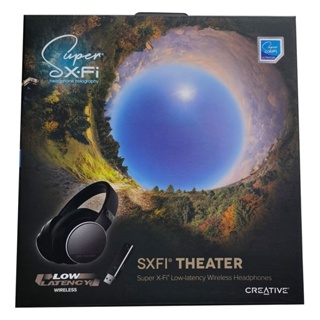 Creative SXFI THEATER Super X-Fi 2.4 GHz Low-latency Wireless USB Headphones