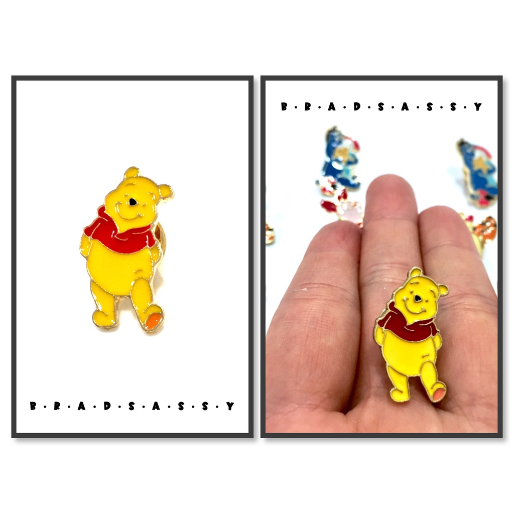 pooh-brooch-เข็มกลัดหมีพูห์-เข็มกลัด-tigger-เข็มกลัด-piglet-เข็มกลัดอียอ