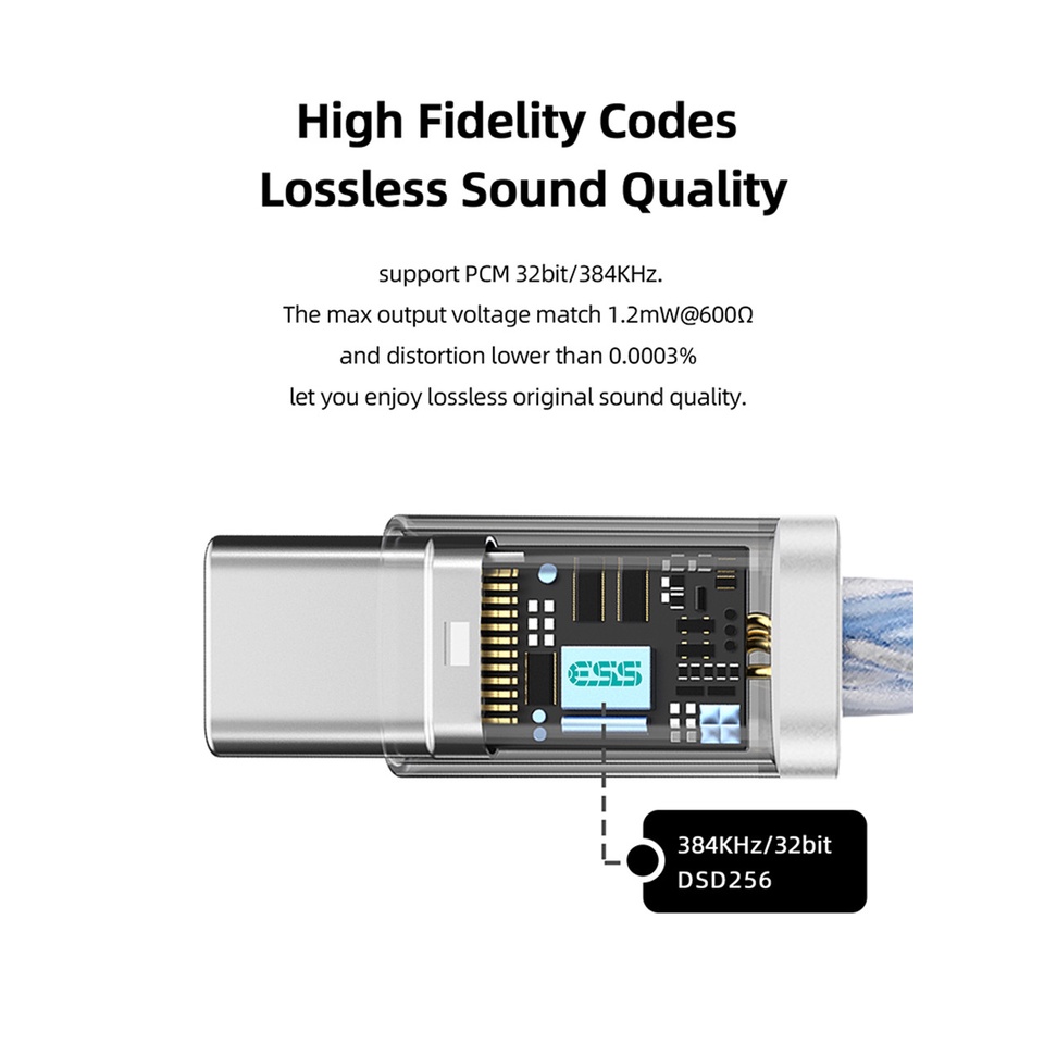 jcally-jm25-อะแดปเตอร์ถอดรหัสเสียงดิจิทัล-type-c-เป็น-3-5-มม-es9318c-8-แกน-dac-hifi-dac-dsd256