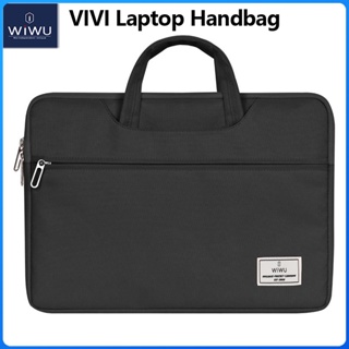 Wiwu VIVI กระเป๋าสะพายไหล่ น้ําหนักเบา ทนทาน กันน้ํา สําหรับใส่แล็ปท็อป คอมพิวเตอร์ 14 นิ้ว และ 15.6 นิ้ว