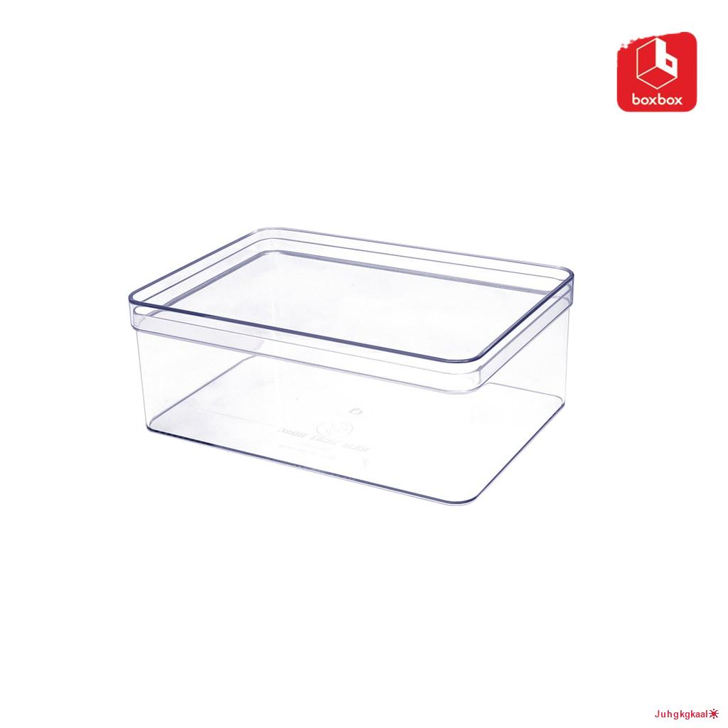 ขายboxbox No.885 L (ไม่เจาะรู) ขนาด 21.4 x 30.4 11.7 ซม. กล่องพลาสติกใส