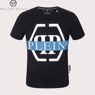 Philipp plein Summer New Style PP Short T Boys Clothing Slim-Fit Fashion Casual Comfortable Cotton Stretch Clothes _01