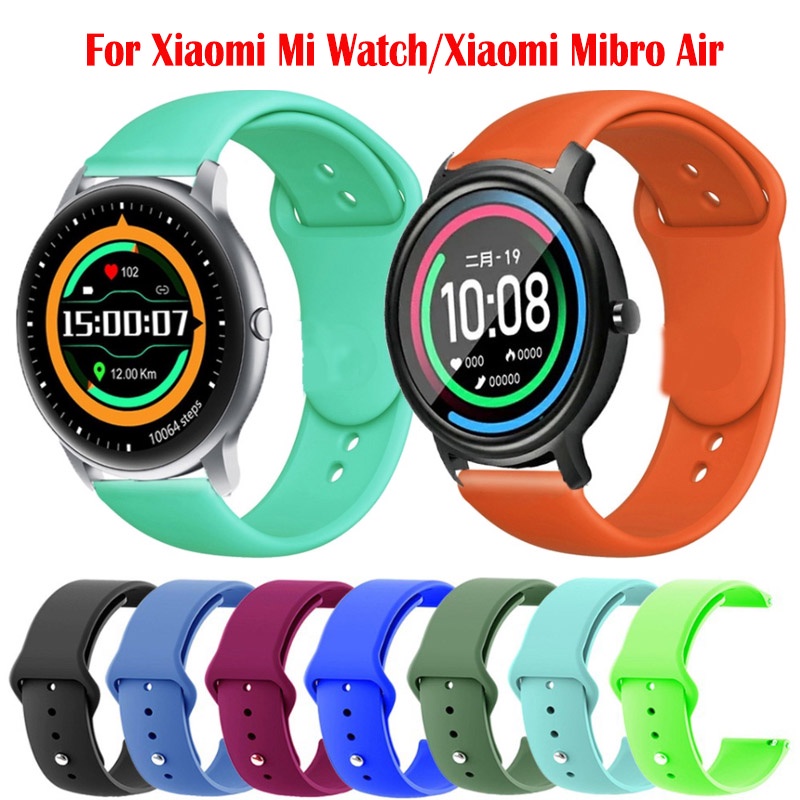 xiaomi-mibro-lite-2-air-สายนาฬิกาข้อมือซิลิโคนสำหรับ-for-xiaomi-mi-watch-color-สายเคเบิล-for-mi-watch-s1-s2-นาฬิกาสมาร์ท-xiaomi-mibro-air