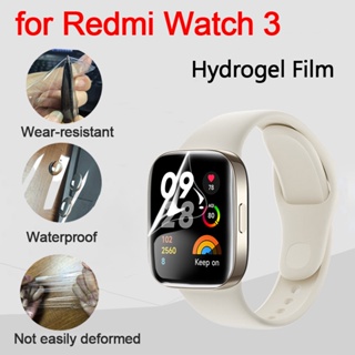 ฟิล์มไฮโดรเจล กันรอยหน้าจอ 3D สําหรับ Redmi Watch 3 3 lite Redmi Smart Watch 3 lite