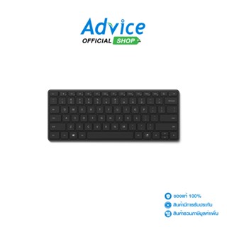 WIRELESS KEYBOARD MICROSOFTT (DESIGNER COMPACT) META BLACK 21Y-00027 (EN/TH)