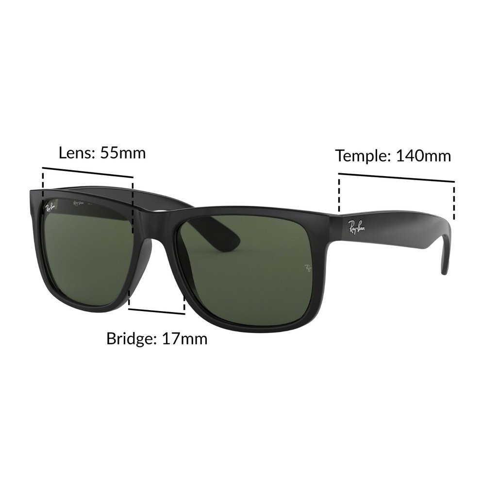 ภาพหน้าปกสินค้าRay-Ban Justin - RB4165F 601/71 size 55 -sunglasses จากร้าน rayban.th บน Shopee