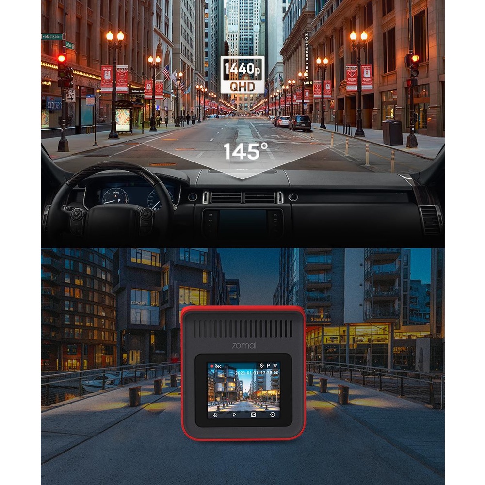 70mai-dash-cam-a400-กล้องติดรถยนต์