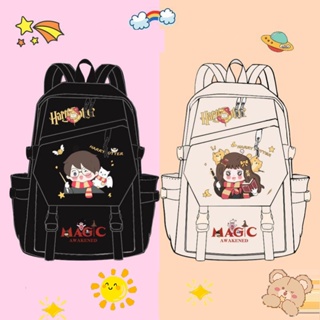 Harrys Periphery School of Wizardry and Wizardry Potter Hogwarts Lion Academy backpack for junior high school students