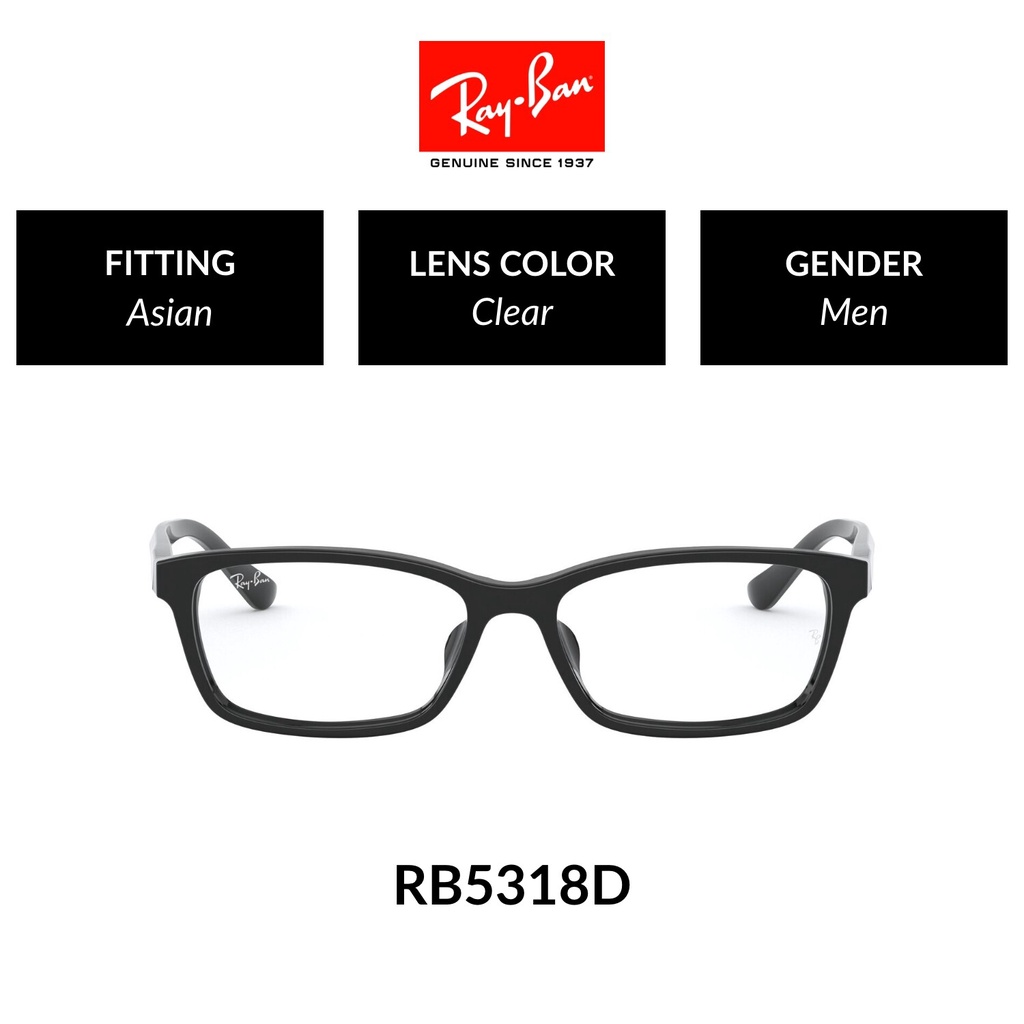 ภาพหน้าปกสินค้าRay-Ban - RX5318D 2000 size 55 แว่นสายตา
