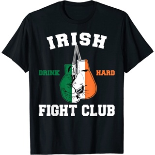 เสื้อยืด irish Fight Club Funny irish Boxing T-Shirt