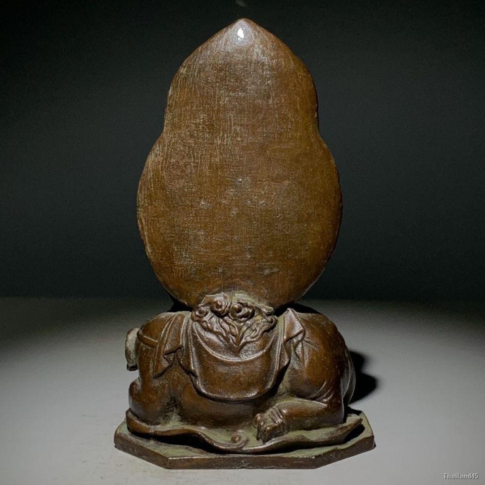 ของเก่า-ทองแดงบริสุทธิ์-puxian-bodhisattva-เครื่องประดับ-ของเก่า-สินค้าเก่า-old-bronze-ของเก่า-กระเป๋าแท้-กระเป๋าเก่า-ข