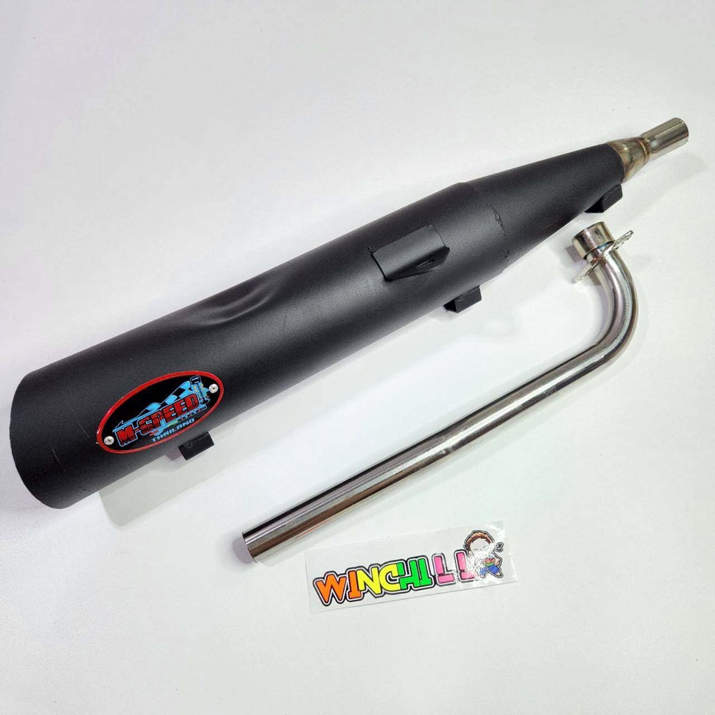 MSPEED ท่อผ่า ผ่าดัง WAVE100เก่า **ตรงรุ่น** ท่อผ่าเวฟ100เก่า ดังลั่น ...