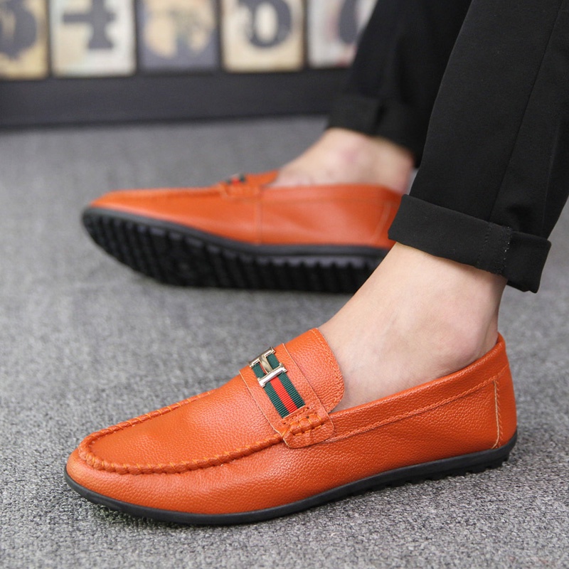ภาพสินค้ารองเท้าโลฟเฟอร์กันลื่นสำหรับผู้ชาย จากร้าน haiyueqi.th บน Shopee ภาพที่ 5