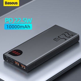 Baseus พาวเวอร์แบงค์ 22.5W 30W 10000mAh พร้อม 20W PD ชาร์จเร็ว แบบพกพา สําหรับ iPhone 12Pro Xiaomi Huawei