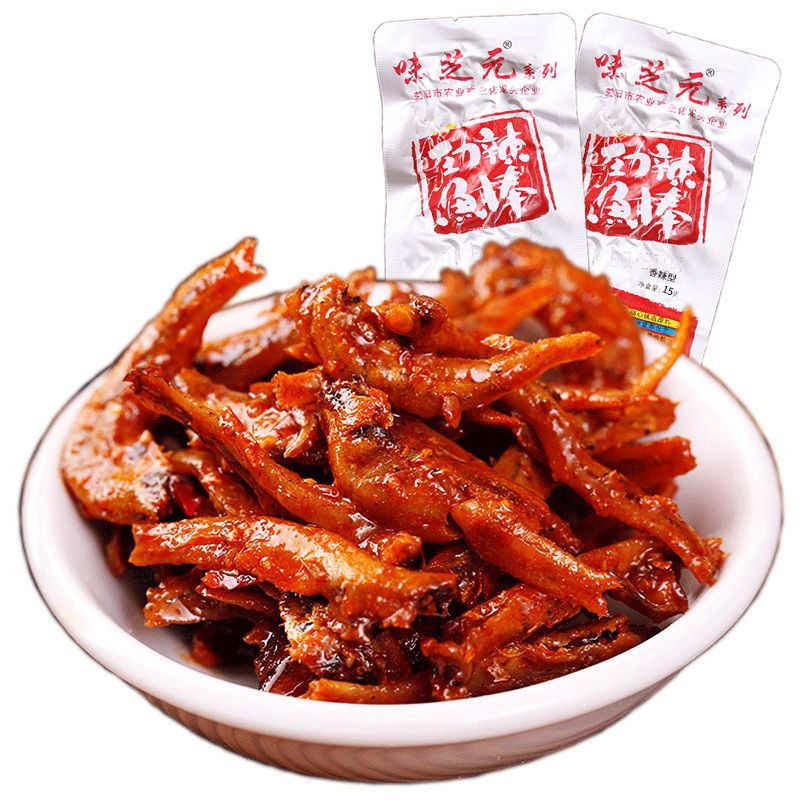 weizhi-yuanjin-spicy-fish-stick-spicy-small-fish-aberdeen-hunan-specialty-hairy-fish-dried-spicy-instant-snacks