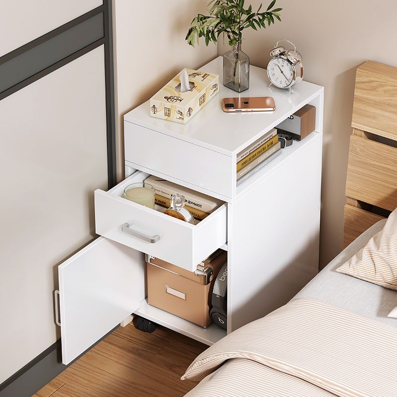 ตู้ข้างเตียงขนาดเล็กเรียบง่ายทันสมัย-ห้องนอน-ตู้แคบ-ตู้ข้างเตียง-เช่าตู้เล็ก-ตู้ข้างเตียงเรียบง่าย