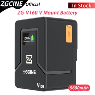 ZGCINE ZG-V160 V Mount แบตเตอรี่9600MAh Power Bank 14.8V ล็อค V รูปร่าง Li-Ion แบตเตอรี่ PD Fast Charging สำหรับกล้อง DS