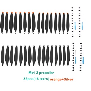 สำหรับ DJI Mini 3ใบพัดเปลี่ยนสำหรับ DJI Mini 3 Pro จมูกน้ำหนักเบาปีกแฟน Dji Mini 3อุปกรณ์เสริม