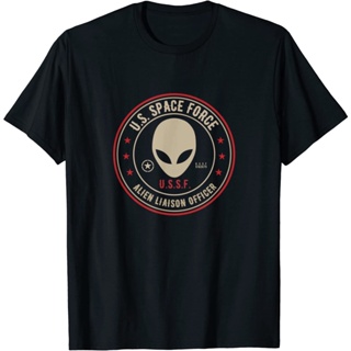 Space FORCE Alien liaison Officer Gift เสื้อยืดผู้ชายผู้หญิงหรือเด็ก