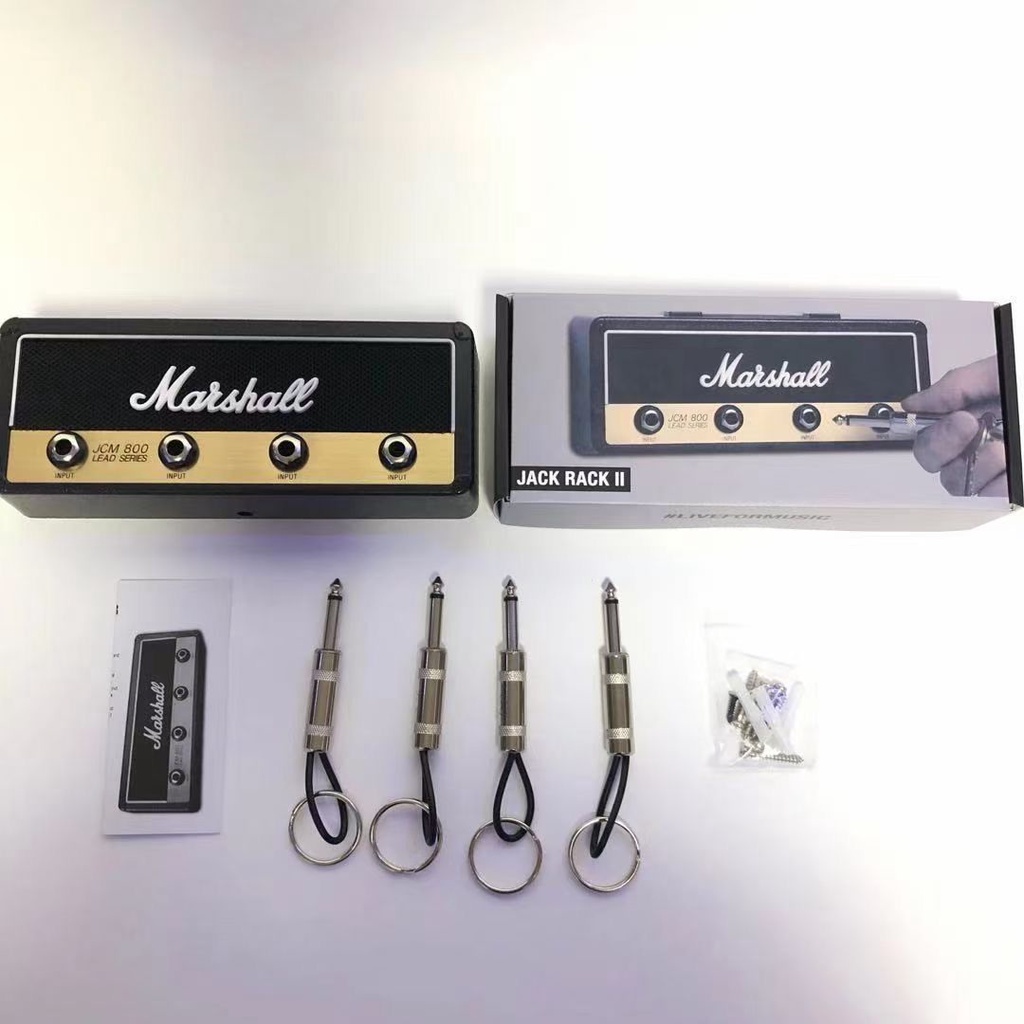 กีตาร์-marshall-รถพวงกุญแจของขวัญติดผนังกล่องเก็บกุญแจสร้างสรรค์จี้-marshall-ที่กำหนดเอง