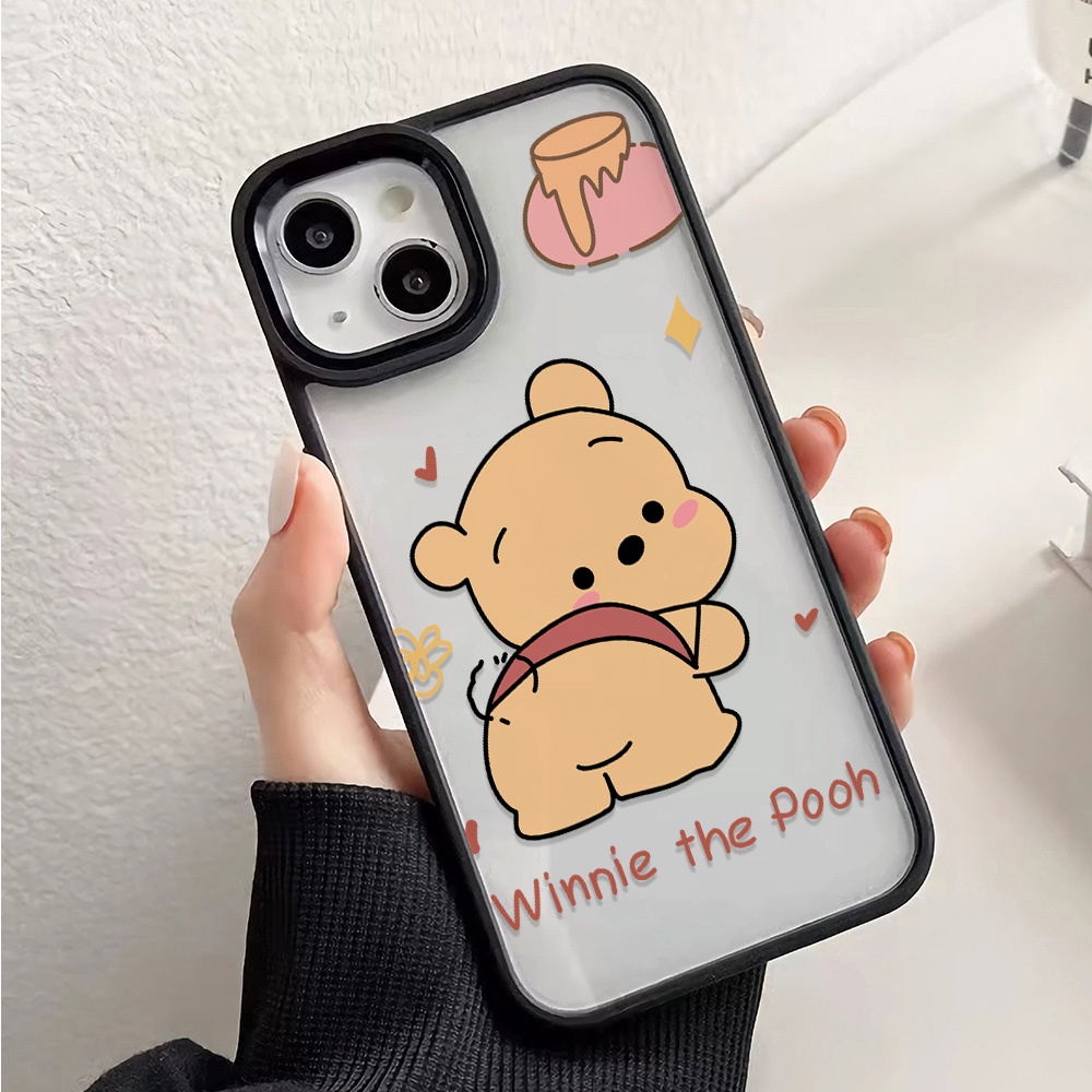 เคสโทรศัพท์มือถืออะคริลิค-แบบแข็ง-ลายการ์ตูนหมีพูห์น่ารัก-สําหรับ-iphone-14promax-11-13-12-7plus-8-x-xs-max