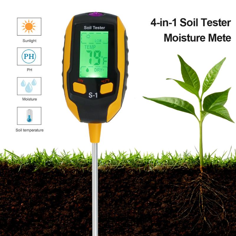 4in1-เครื่องวัดค่าดิน-soil-ph-meter-ความชื้น-อุณหภูมิ-แสง-เครื่องวัดดิน-ระบบดิจิตอล-soil-survey-instrument