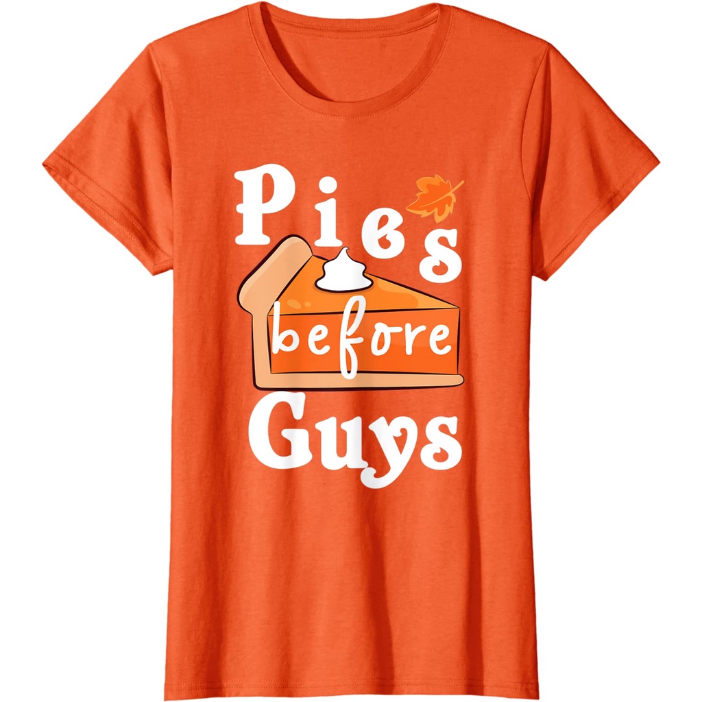 pies-before-guys-เสื้อยืดฟักทองฤดูใบไม้ร่วงวันขอบคุณพระเจ้า