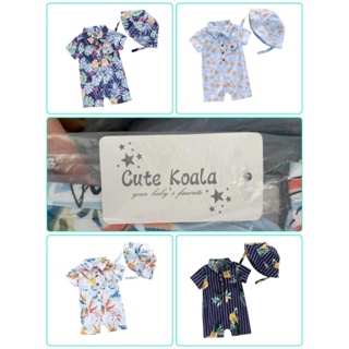 Set Romper เด็กชาย เด็กผู้หญิง ขาสั้น รับหน้าร้อน Cute Koala