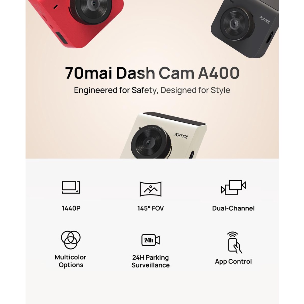 70mai-dash-cam-a400-กล้องติดรถยนต์